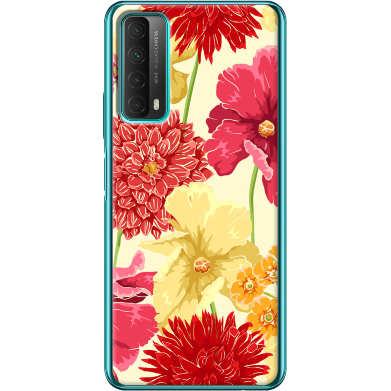 Чехол BoxFace Huawei P Smart 2021 Flower Bed