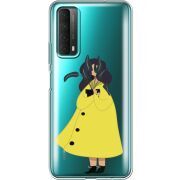 Прозрачный чехол BoxFace Huawei P Smart 2021 Just a Girl