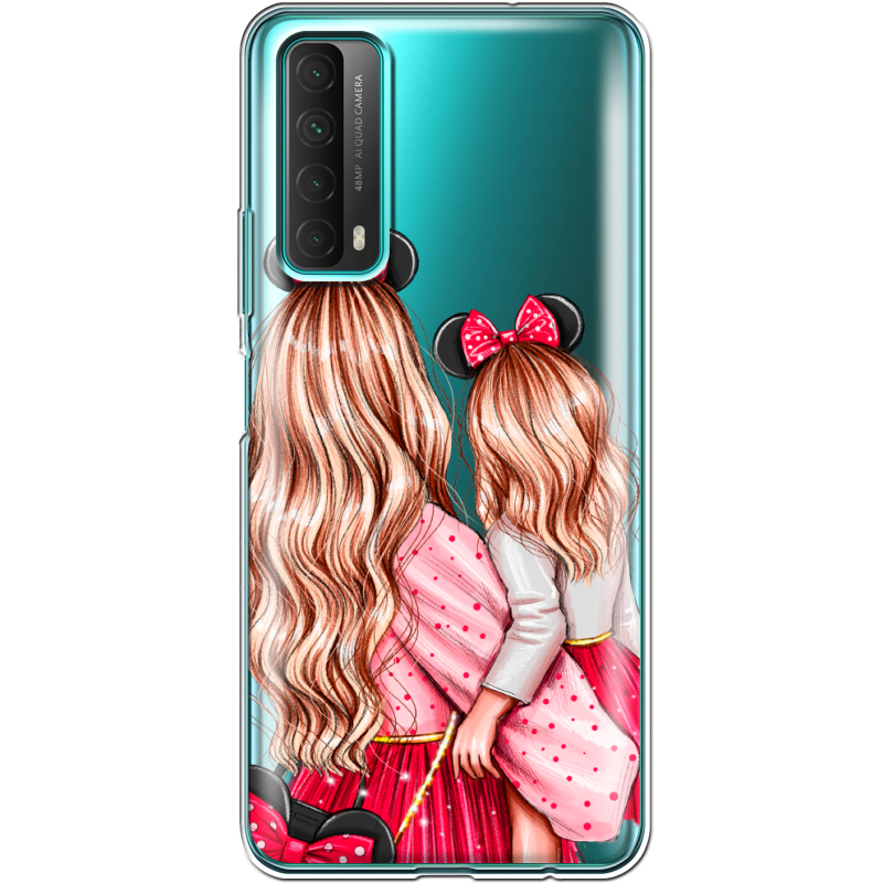 Прозрачный чехол BoxFace Huawei P Smart 2021 Mouse Girls