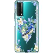 Прозрачный чехол BoxFace Huawei P Smart 2021 Spring Bird