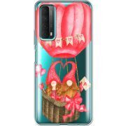 Прозрачный чехол BoxFace Huawei P Smart 2021 Valentine Dwarfs