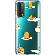 Прозрачный чехол BoxFace Huawei P Smart 2021 Gudetama