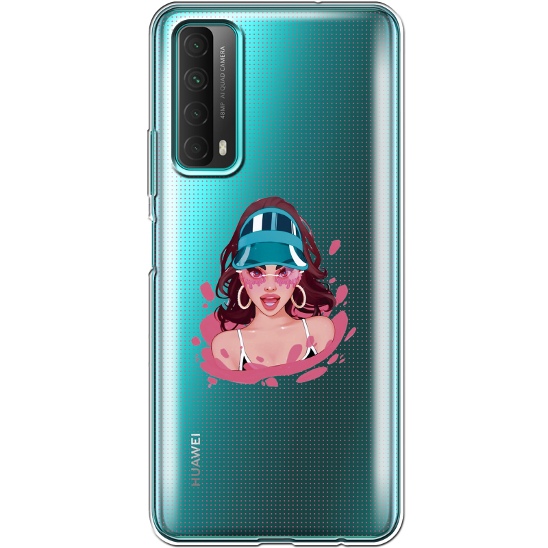 Прозрачный чехол BoxFace Huawei P Smart 2021 Selena Gomez