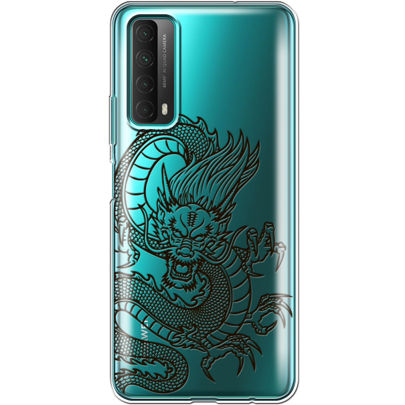 Прозрачный чехол BoxFace Huawei P Smart 2021 Chinese Dragon