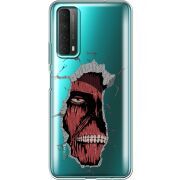 Прозрачный чехол BoxFace Huawei P Smart 2021 Нападение Титана