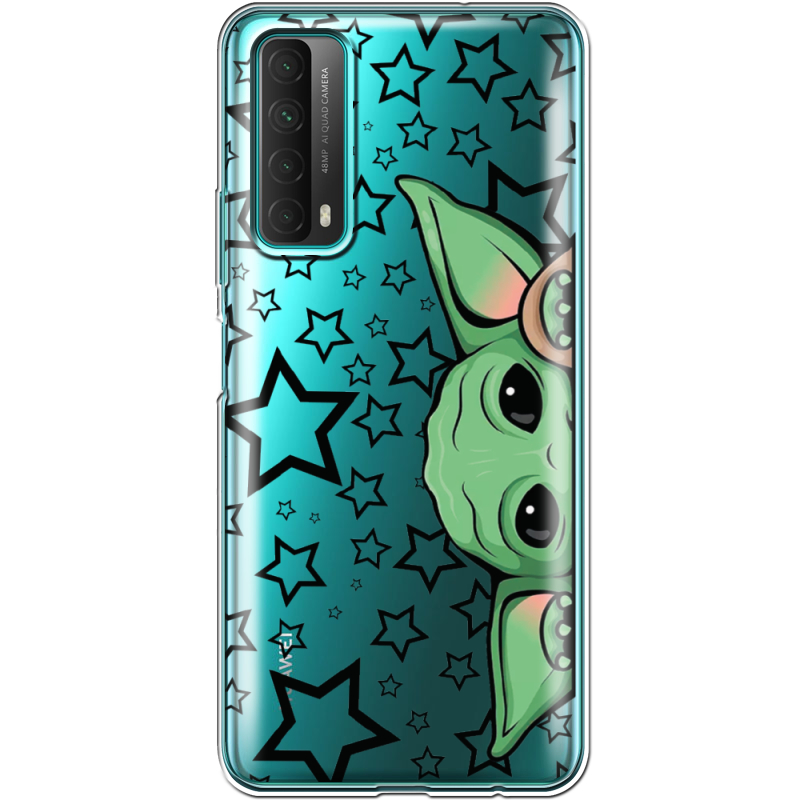 Прозрачный чехол BoxFace Huawei P Smart 2021 Baby Yoda