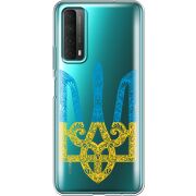 Прозрачный чехол BoxFace Huawei P Smart 2021 Gold Trident