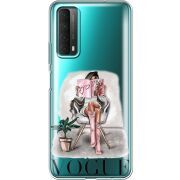 Прозрачный чехол BoxFace Huawei P Smart 2021 VOGUE