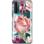 Прозрачный чехол BoxFace Huawei P Smart 2021 Rose