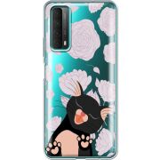 Прозрачный чехол BoxFace Huawei P Smart 2021 Meow