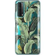 Прозрачный чехол BoxFace Huawei P Smart 2021 Banana Leaves