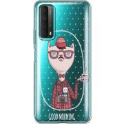 Прозрачный чехол BoxFace Huawei P Smart 2021 Good Morning