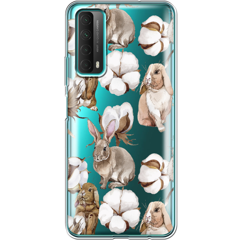 Прозрачный чехол BoxFace Huawei P Smart 2021 Cotton and Rabbits