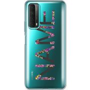 Прозрачный чехол BoxFace Huawei P Smart 2021 Именной