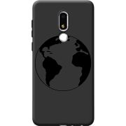 Черный чехол BoxFace Meizu M8 Lite Earth