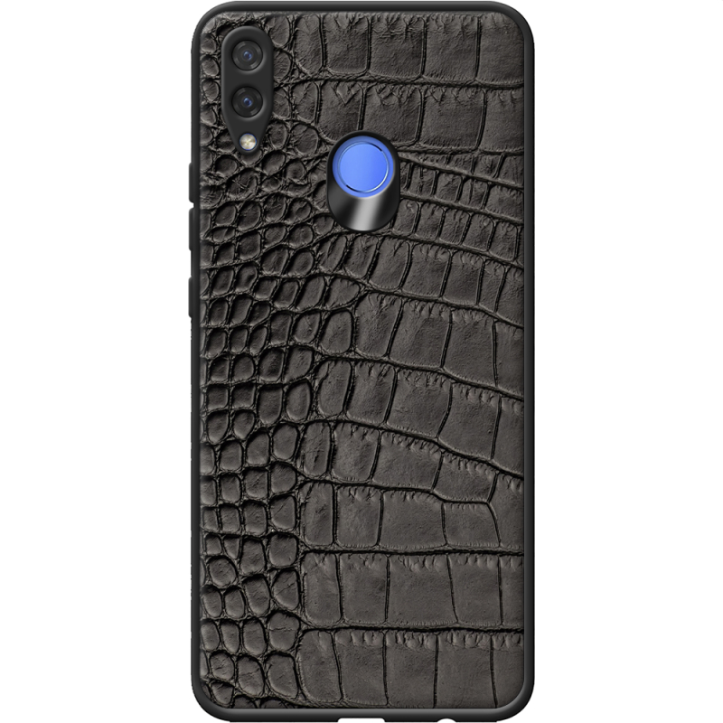 Кожаный чехол Boxface Huawei P Smart Plus Crocodile Black