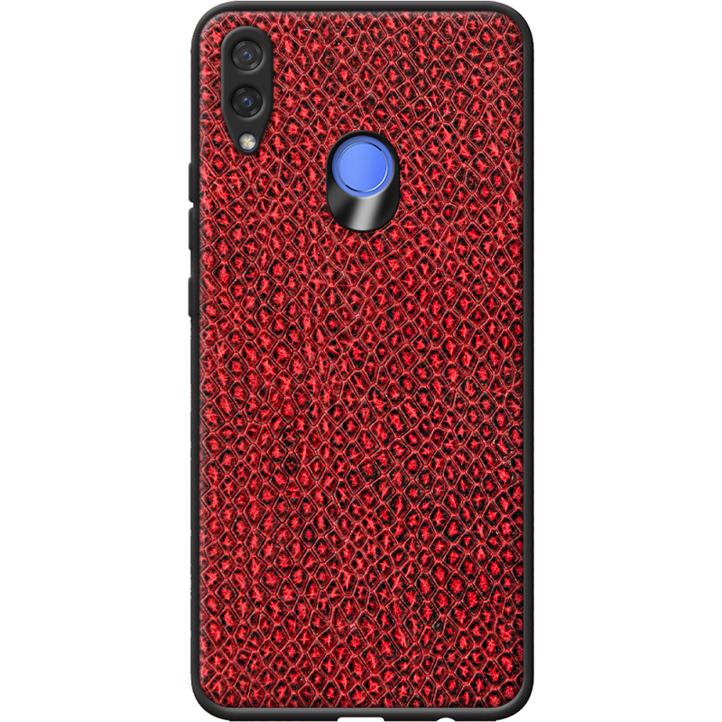 Кожаный чехол Boxface Huawei P Smart Plus Snake Red