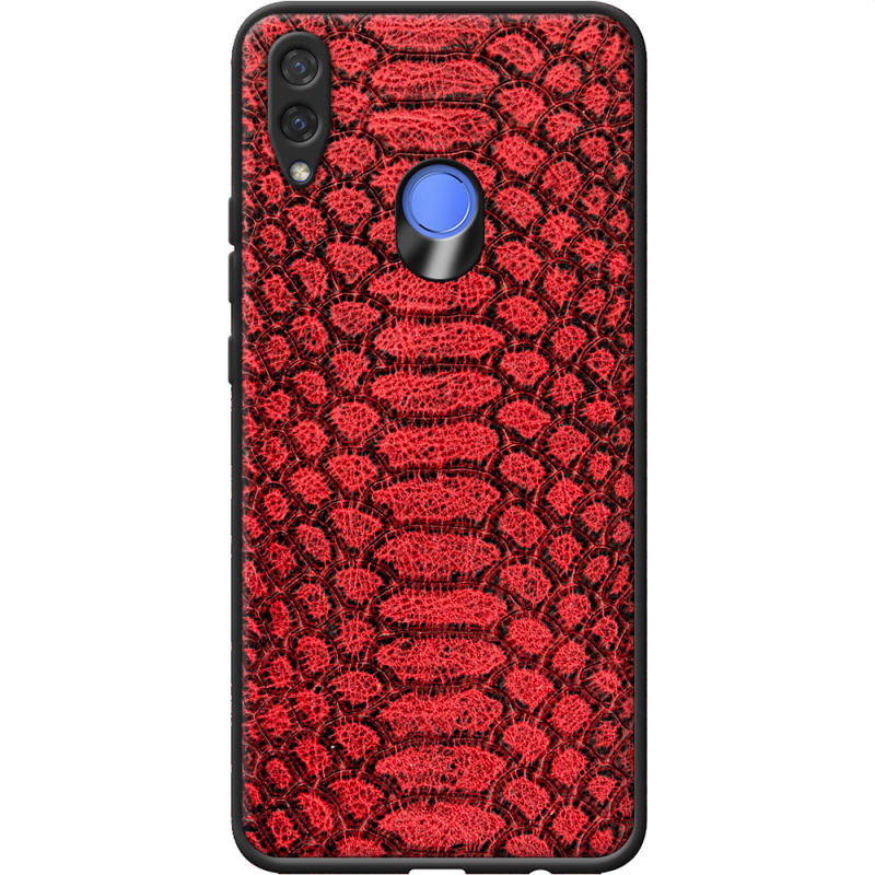 Кожаный чехол Boxface Huawei P Smart Plus Reptile Red