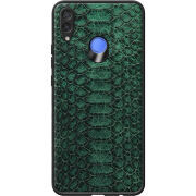 Кожаный чехол Boxface Huawei P Smart Plus Reptile Emerald