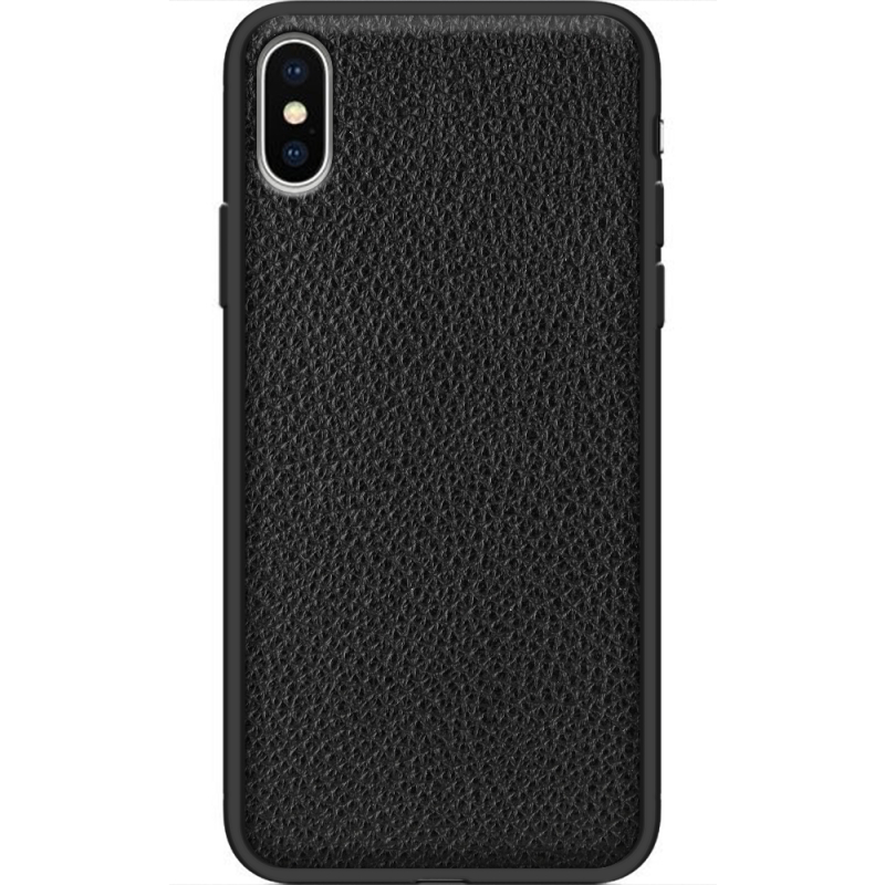 Кожаный чехол Boxface Apple iPhone XS Flotar Black