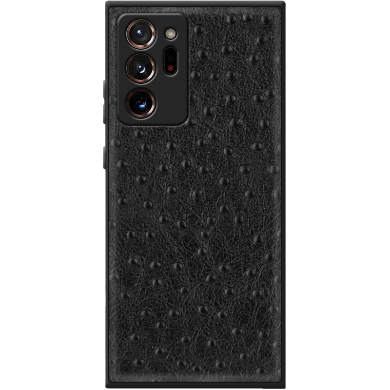 Кожаный чехол Boxface Samsung N985 Galaxy Note 20 Ultra Strauss Black