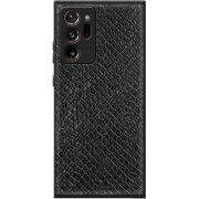 Кожаный чехол Boxface Samsung N985 Galaxy Note 20 Ultra Snake Black