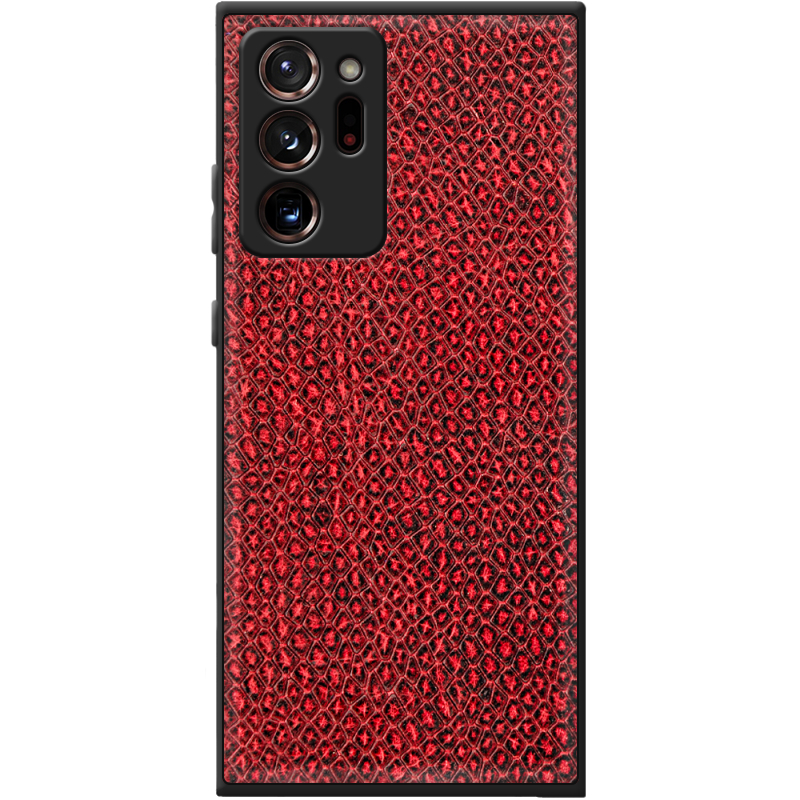 Кожаный чехол Boxface Samsung N985 Galaxy Note 20 Ultra Snake Red