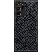 Кожаный чехол Boxface Samsung N985 Galaxy Note 20 Ultra Snake Graphite