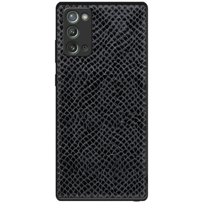 Кожаный чехол Boxface Samsung N980 Galaxy Note 20 Snake Graphite