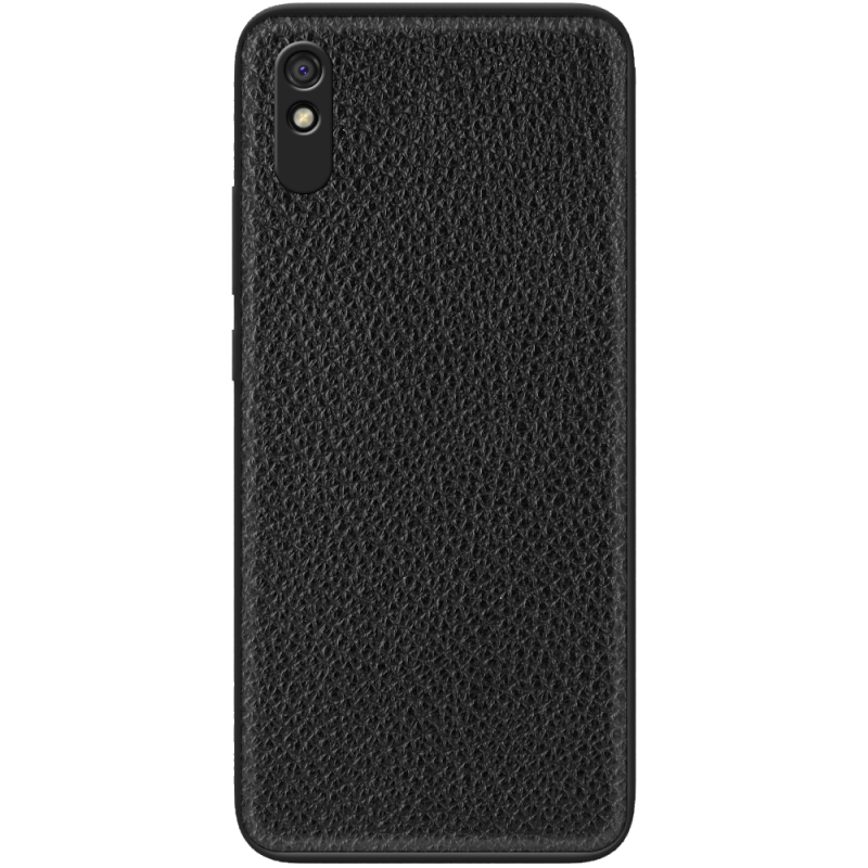 Кожаный чехол Boxface Xiaomi Redmi 9A Flotar Black