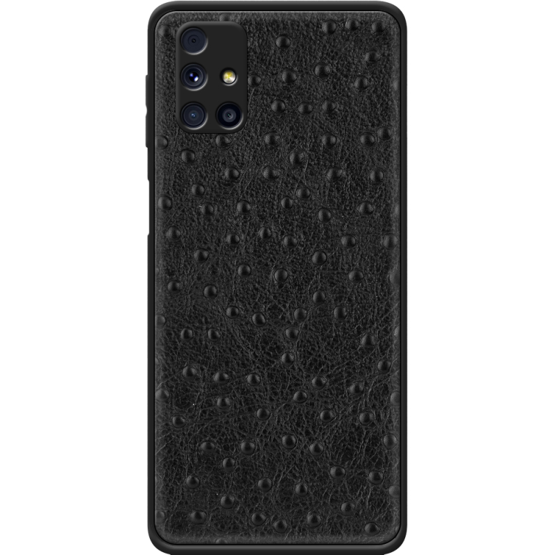 Кожаный чехол Boxface Samsung M317 Galaxy M31s Strauss Black