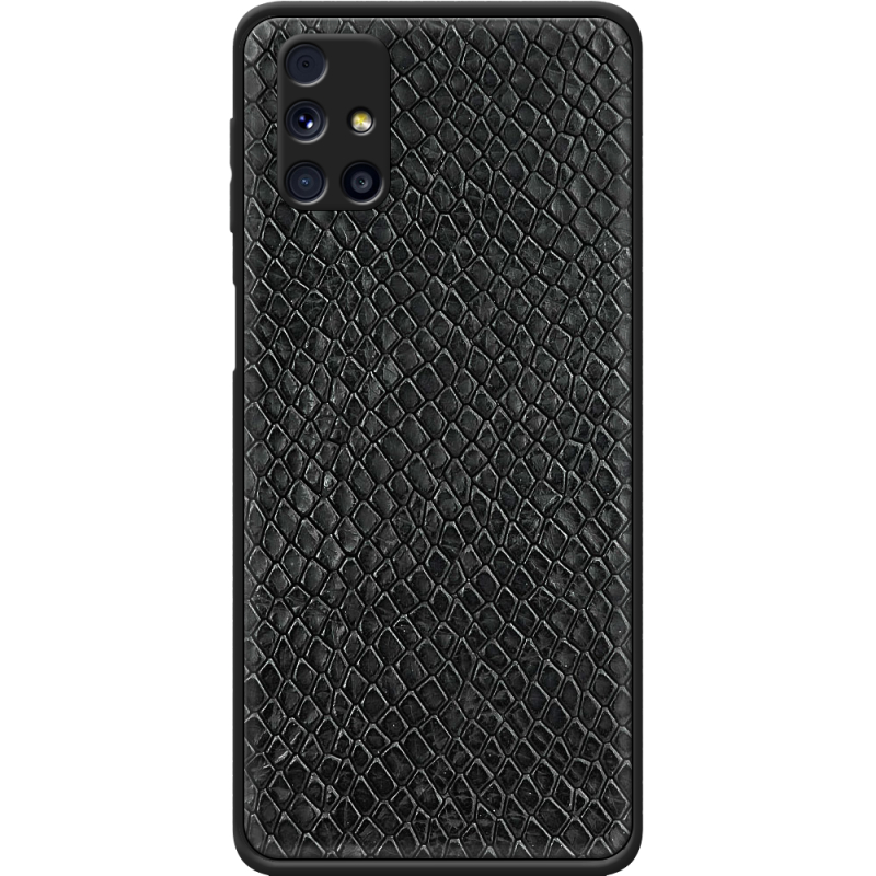 Кожаный чехол Boxface Samsung M317 Galaxy M31s Snake Black