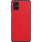 Кожаный чехол Boxface Samsung M317 Galaxy M31s Flotar Red
