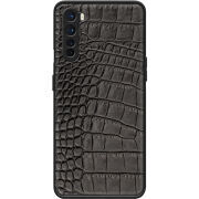Кожаный чехол Boxface OnePlus Nord Crocodile Black