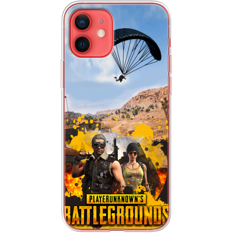 Чехол BoxFace Apple iPhone 12 mini Pubg parachute