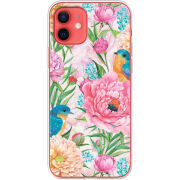 Чехол BoxFace Apple iPhone 12 mini Birds in Flowers