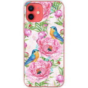 Чехол BoxFace Apple iPhone 12 mini Birds and Flowers