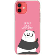 Чехол BoxFace Apple iPhone 12 mini Dont Touch My Phone Panda