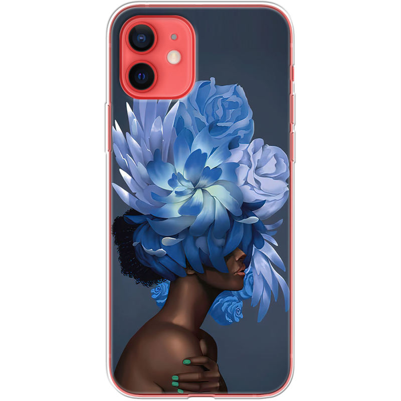 Чехол BoxFace Apple iPhone 12 mini Exquisite Blue Flowers