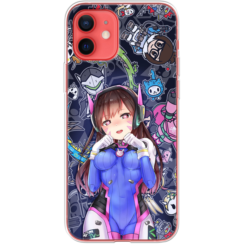 Чехол BoxFace Apple iPhone 12 mini Overwatch D.VA