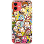 Чехол BoxFace Apple iPhone 12 mini Rick and Morty