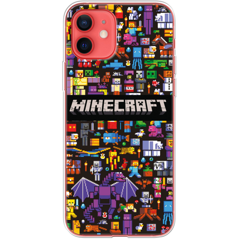 Чехол BoxFace Apple iPhone 12 mini Minecraft Mobbery