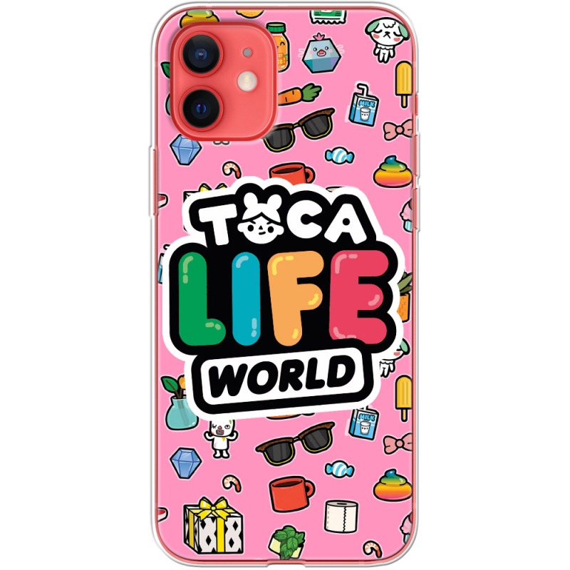 Чехол BoxFace Apple iPhone 12 mini Toca Boca Life World