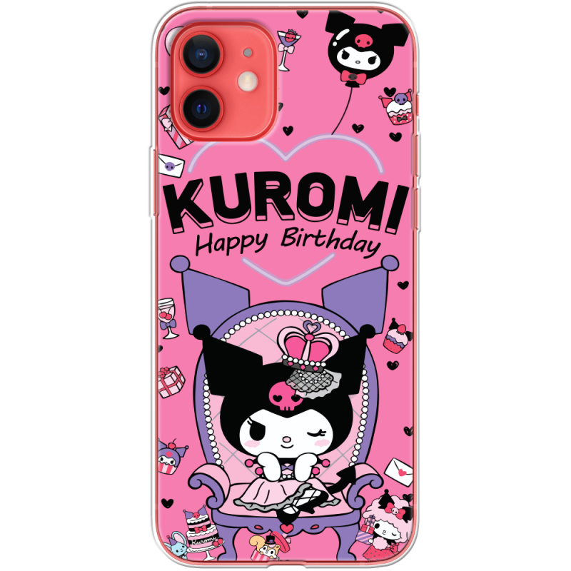 Чехол BoxFace Apple iPhone 12 mini День народження Kuromi