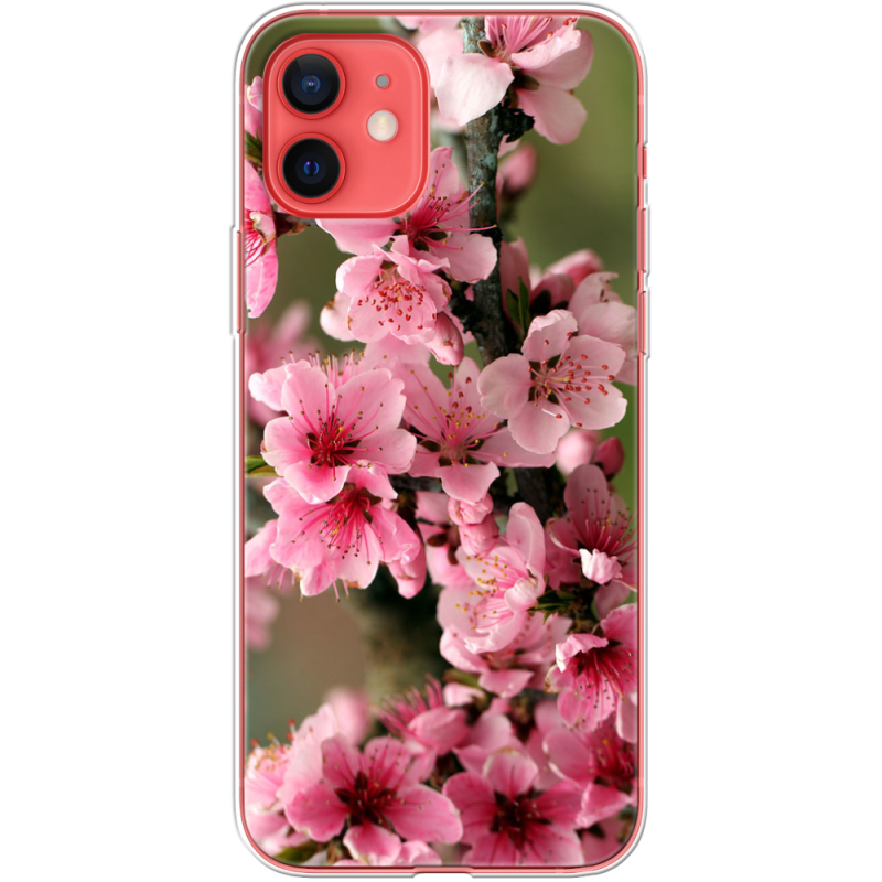 Чехол BoxFace Apple iPhone 12 mini Вишневые Цветы