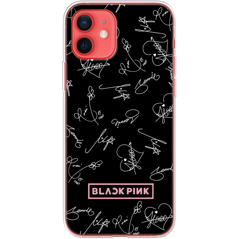 Чехол BoxFace Apple iPhone 12 mini Blackpink автограф