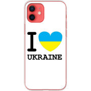 Чехол BoxFace Apple iPhone 12 mini I love Ukraine