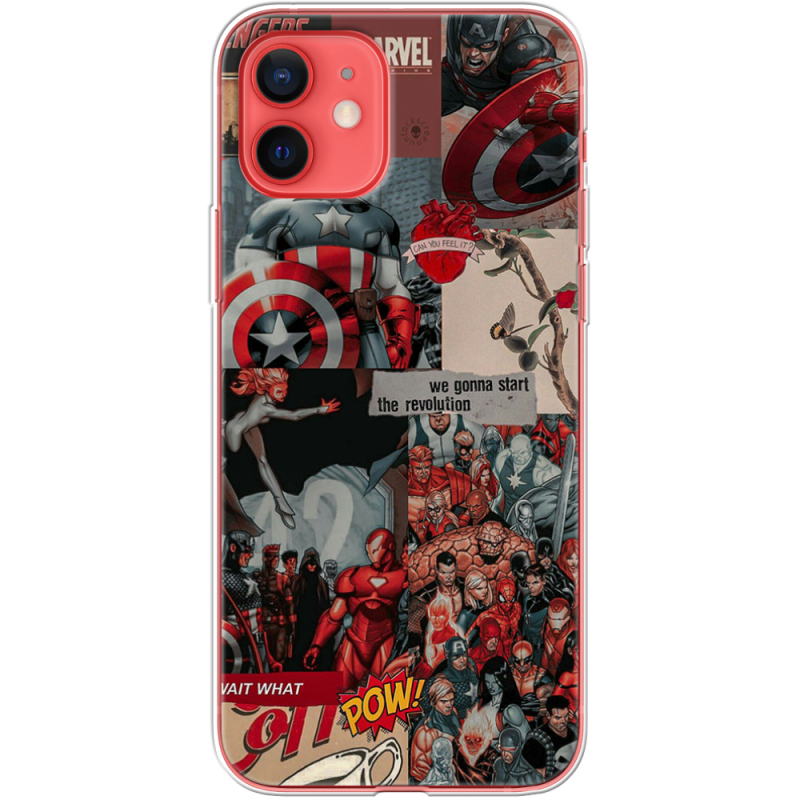 Чехол BoxFace Apple iPhone 12 mini Marvel Avengers