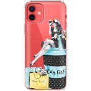 Прозрачный чехол BoxFace Apple iPhone 12 mini City Girl