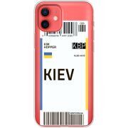 Прозрачный чехол BoxFace Apple iPhone 12 mini Ticket Kiev